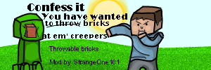[1.3.2] Throwable Bricks Mod - Now with breakable windows!
