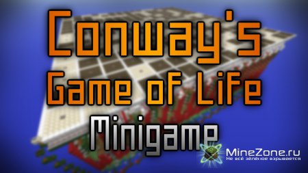 Conway's game of life in minecraft