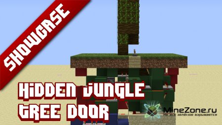Minecraft Showcase: Hidden Jungle tree door