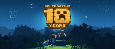 Minecraft 10 лет!