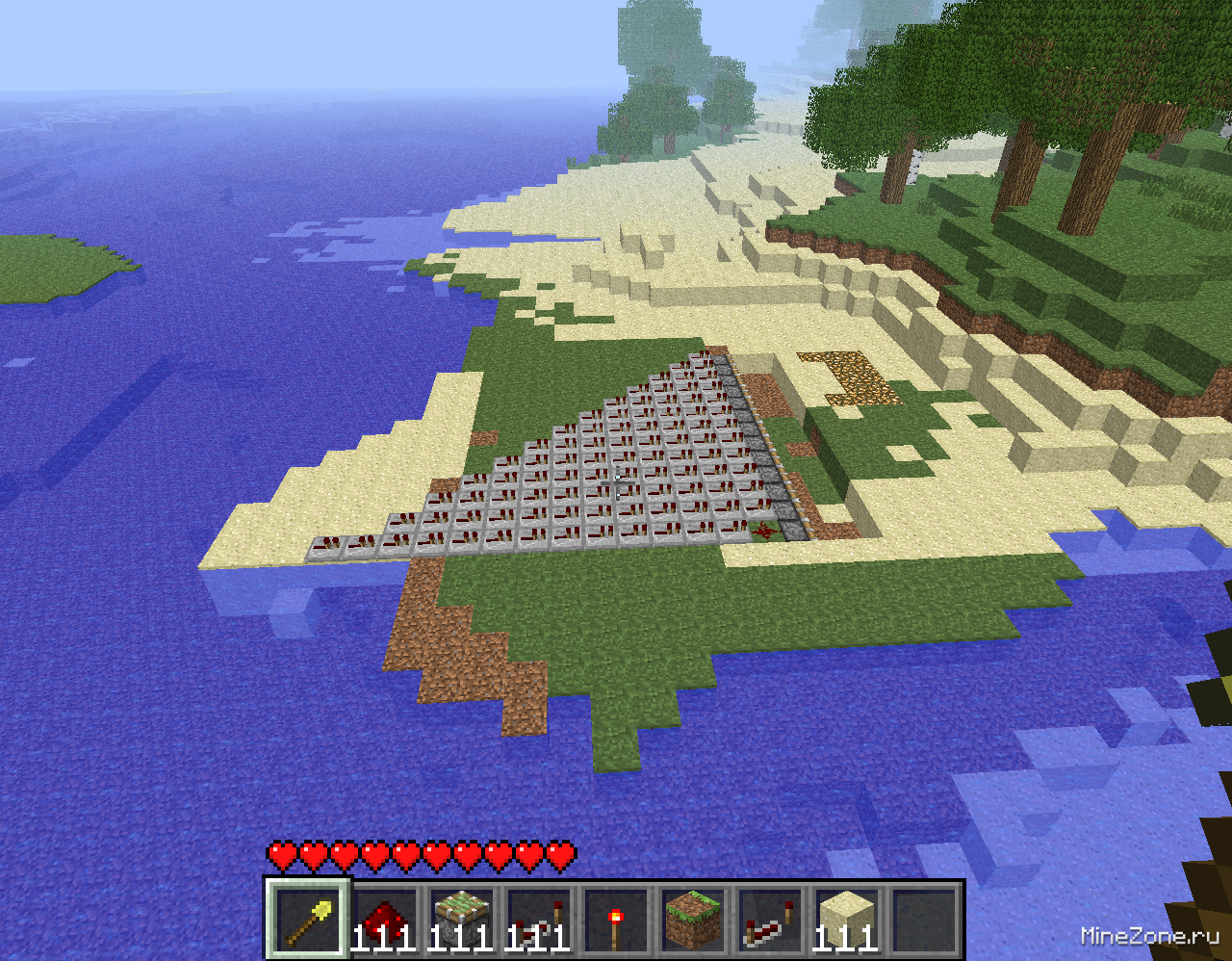 Трамплин на поршнях и их поочередная работа