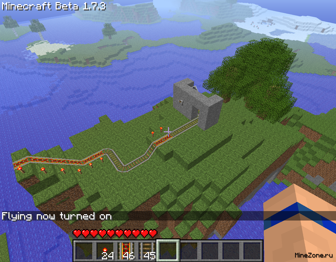 Трамплин на поршнях и их поочередная работа