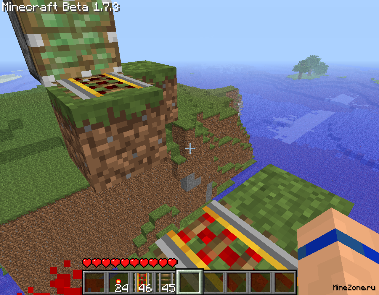 Трамплин на поршнях и их поочередная работа