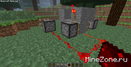 Как придать кнопке свойство рычага