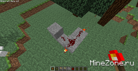 Как придать кнопке свойство рычага