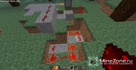 [miNeCrAftER redstone tutorial] Детектор движения