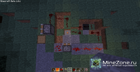 [miNeCrAftER redstone tutorial] Детектор движения