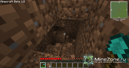 Ровная карта в Minecraft