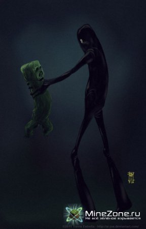 Minecraft - Другой взгляд (Part 10 - EnderMan Vs CreeperSss...!)