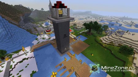 Портовый мини городок.