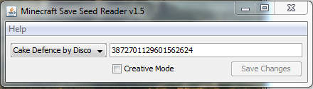 Minecraft Save Seed Reader (Читалка семечек и не только)
