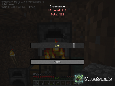 [1.9pre5] XP Cheat Mod