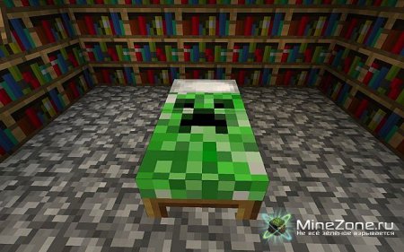 Текстуры "Крипер Кровать"