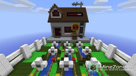 Minecraft Plants vs Zombies
