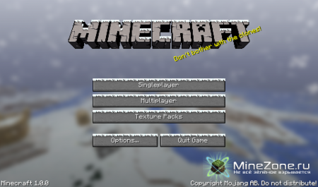 [16x][1.0.0] Winter Wonderland v1.1