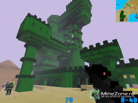 Ace of Spades или Battlefield в MineCraft