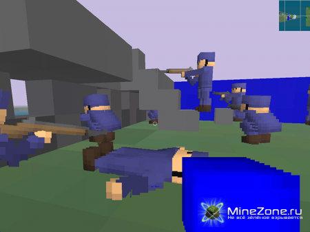 Ace of Spades или Battlefield в MineCraft