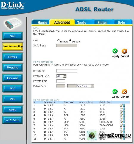 Проброс портов