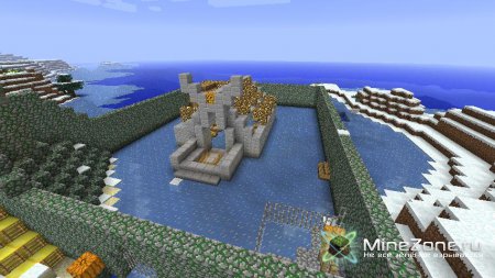 Зона в minecrafte.