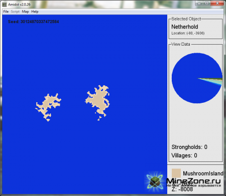 [v2.0.26] AMIDST - Strongholds, Village, Biome, Ect. Finder