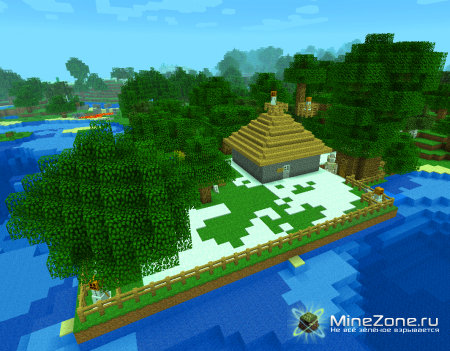 Карта-Деревня "Шумные деревья"