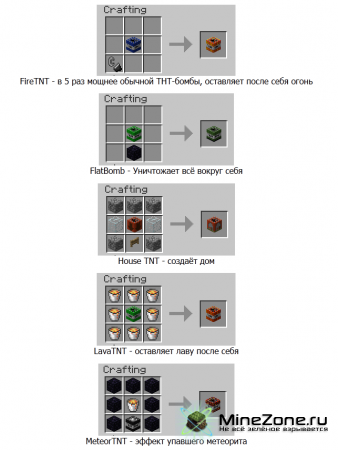 [1.2.5] TooMuchTNT - много новых видов TNT