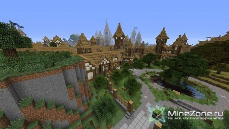 KARGETH (medieval city / world project) 4500х4000 blocks