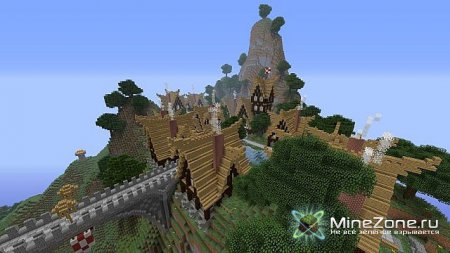 KARGETH (medieval city / world project) 4500х4000 blocks