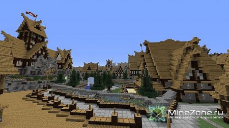 KARGETH (medieval city / world project) 4500х4000 blocks