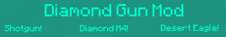 [1.2.5] Diamond Gun Mod  v4.1