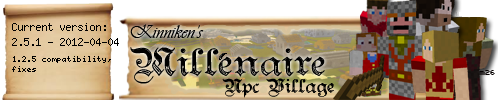 [1.2.5] Mill&#233;naire - Деревня с жителями v2.5.1