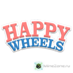 Happy Wheels в стиле MineCraft