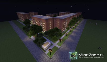 Один из кварталов одного из районов Харькова