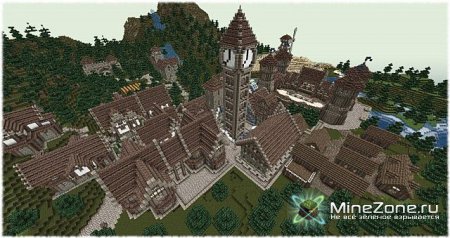 Tephra Castle, and the town of Noxshire
