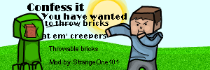[1.2.5] Throwable Bricks Mod!