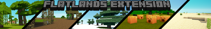 [1.3.2] Flatlands Extension v1.4 with BIOMES and NETHER FLATLAND