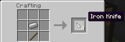 [1.2.5] Throwing Knives Mod