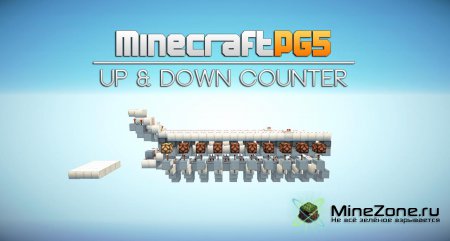 [minecraftpg5]Up & Down Counter with Reset - Minecraft