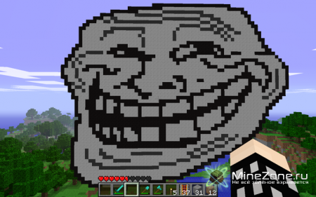 Minecraft trolling