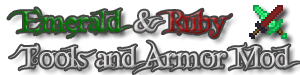 [1.3.1][SSP/SMP][NO ML]EMERALD AND RUBY TOOLS AND ARMOR