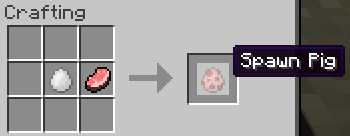 [1.3.1] CRAFTABLE MOB EGGS v.1.7