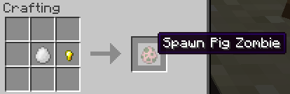 [1.3.1] CRAFTABLE MOB EGGS v.1.7