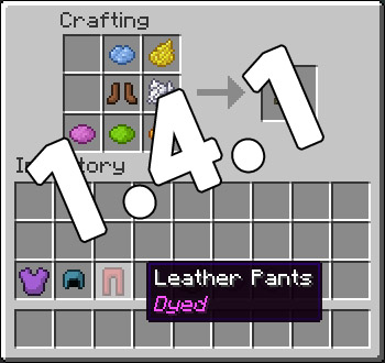 Подробности Minecraft 1.4