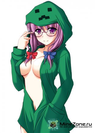 Minecraft Anime Арты :3