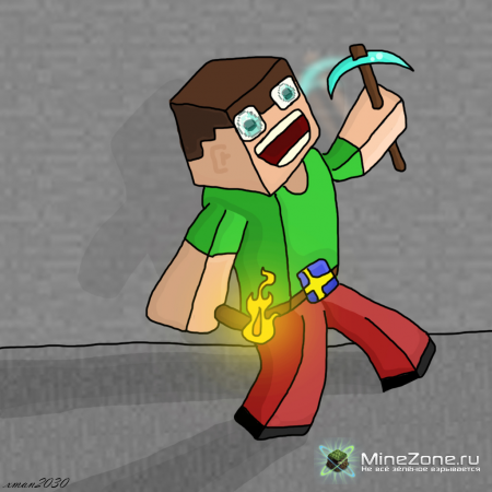 Мои рисунки minecraft #2