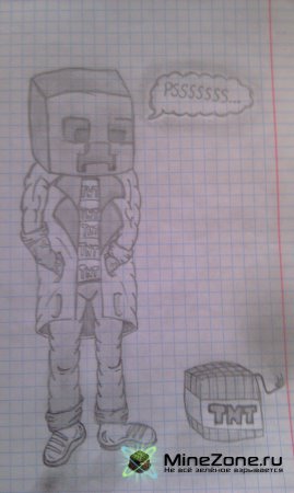 Рисунки на тему MineCraft by Kivvi159