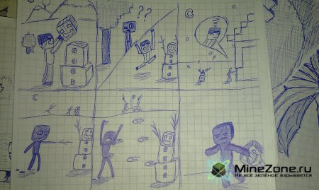 Рисунки на тему MineCraft by Kivvi159 (2 часть)