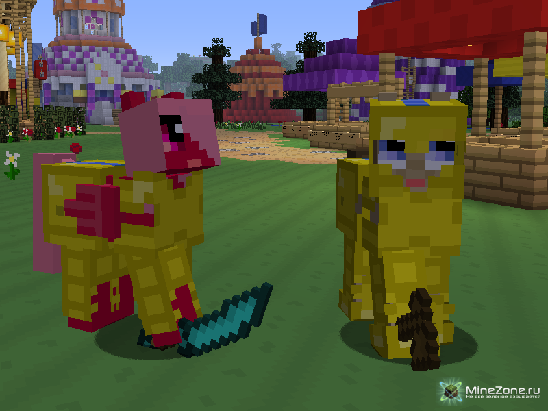Скачать мод Mine Little Pony для Minecraft 1.6.4 бесплатно ...