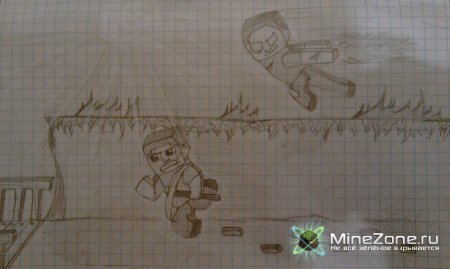 Рисунки на тему MineCraft by Kivvi159 (3 часть)