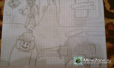 Рисунки на тему MineCraft by Kivvi159 (3 часть)
